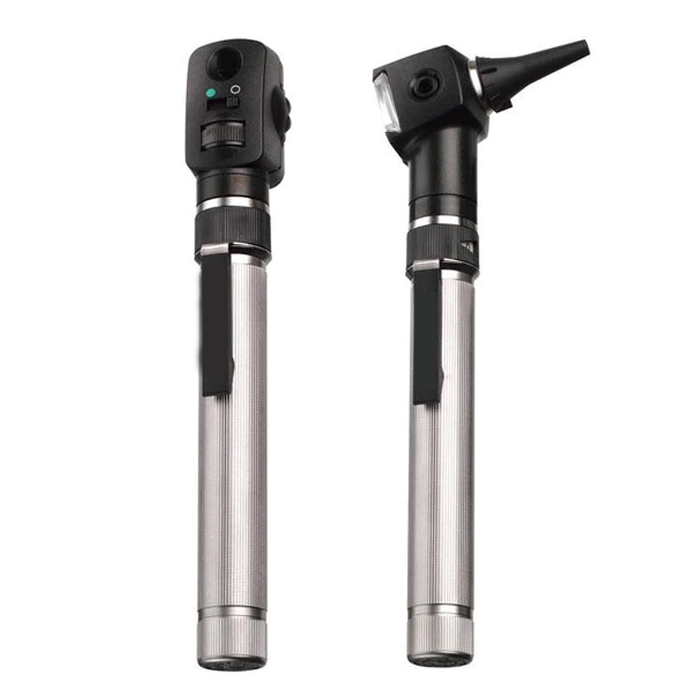 Newest Good Quality Stainless Steel Surgical Instruments Latest ENT Otoscope Ophthalmoscope Set BY INNOVAMED