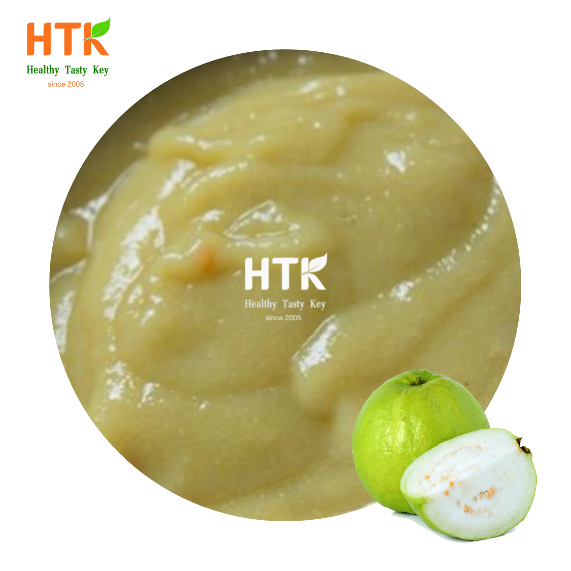 BEST SELLER 2024 FROZEN GUAVA PUREE Made In Vietnam Factory from HTK FOOD for Food & Beverage