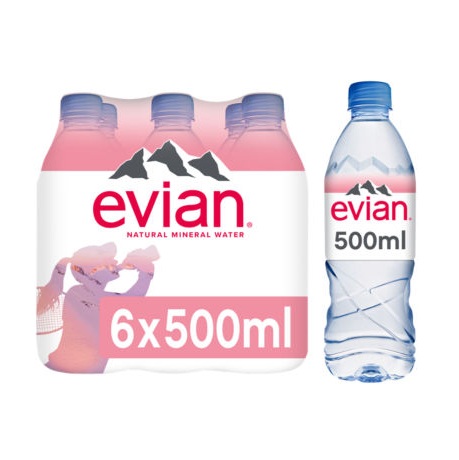 Оптовый Поставщик минеральной естественной воды Evian, 330 мл, 500 мл, 1 л, 1,5 л, оптовое количество, готовый к экспорту