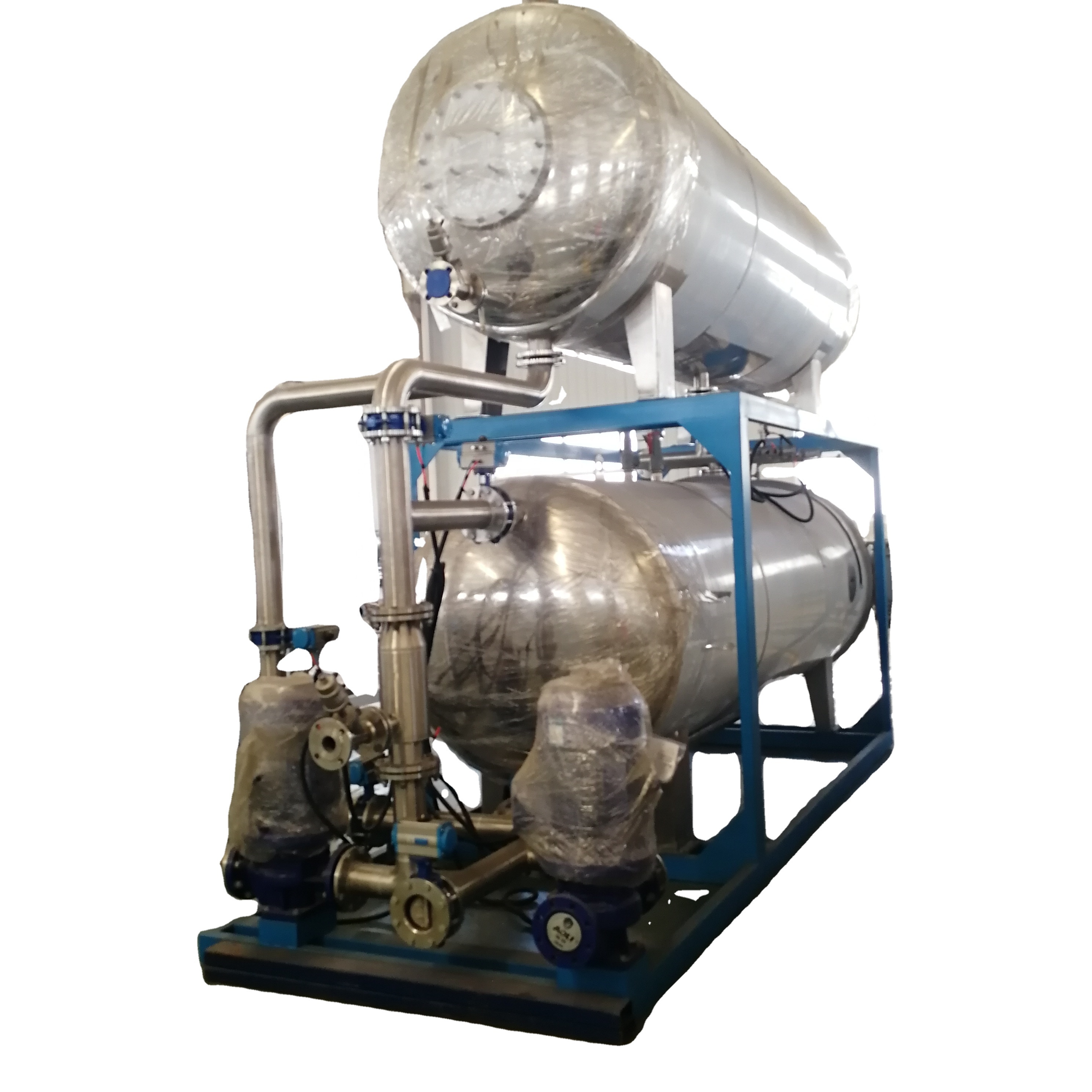 Automated Automatic Water Spray Retort Machine Food Water Spray Retort Machine Water Spray Bath Sterilizer