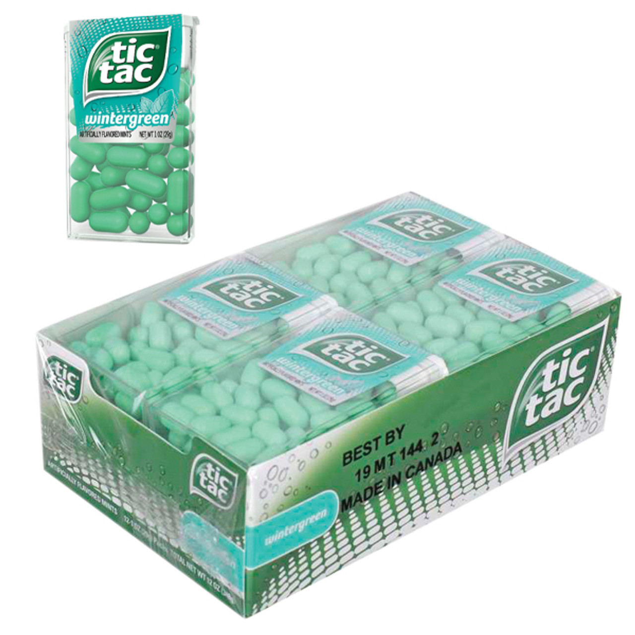 Tic Tac Freshmint Breath Mints, Bulk 12 Pack, On-The-Go Refreshment For Sale