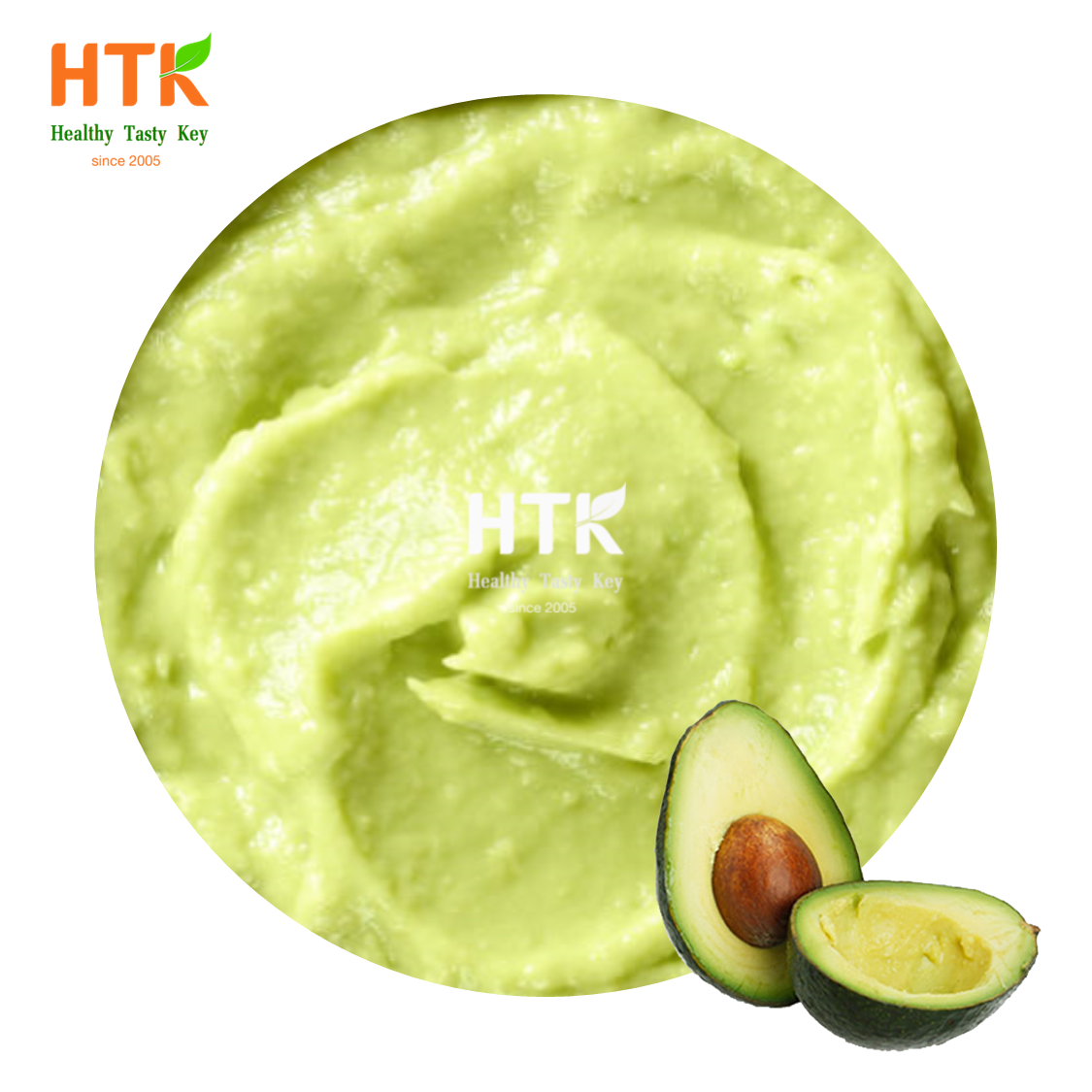 Здоровая 2022 замороженная авокадо пюре сделано во Вьетнаме завод от HTK FOOD & напитки