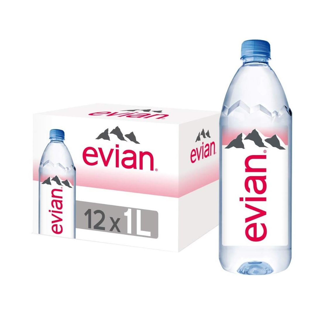 Оригинальная минеральная природная родниковая вода Evian по дешевой оптовой цене