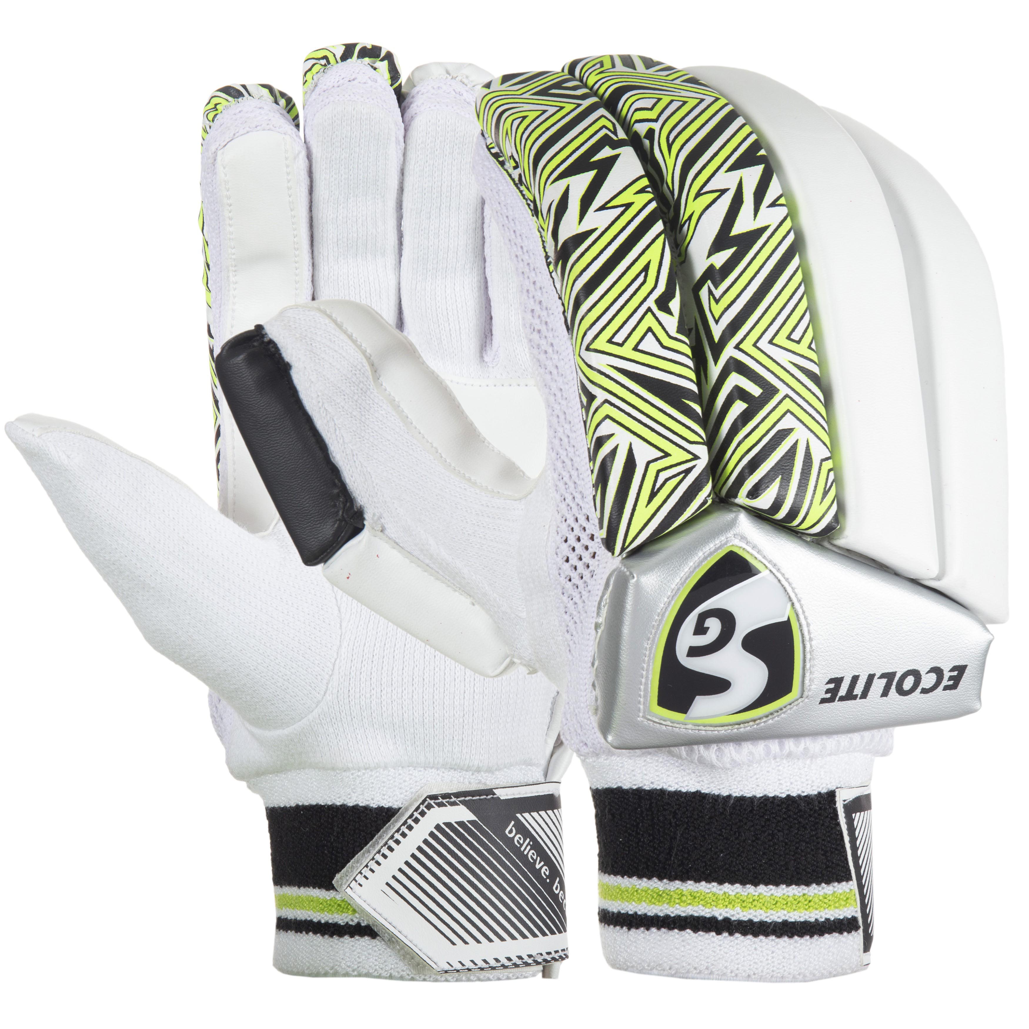 High Quality Factory Manufacturer SG Brand Genuine Goat Leather Anti-Slip Good Performance Full Finger Cricket Batting Gloves