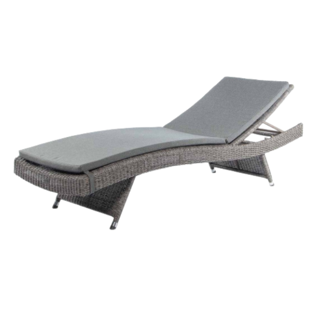 High quality wicker rattan sun lounger hotel furniture outdoor furniture wholesale price modern simple product