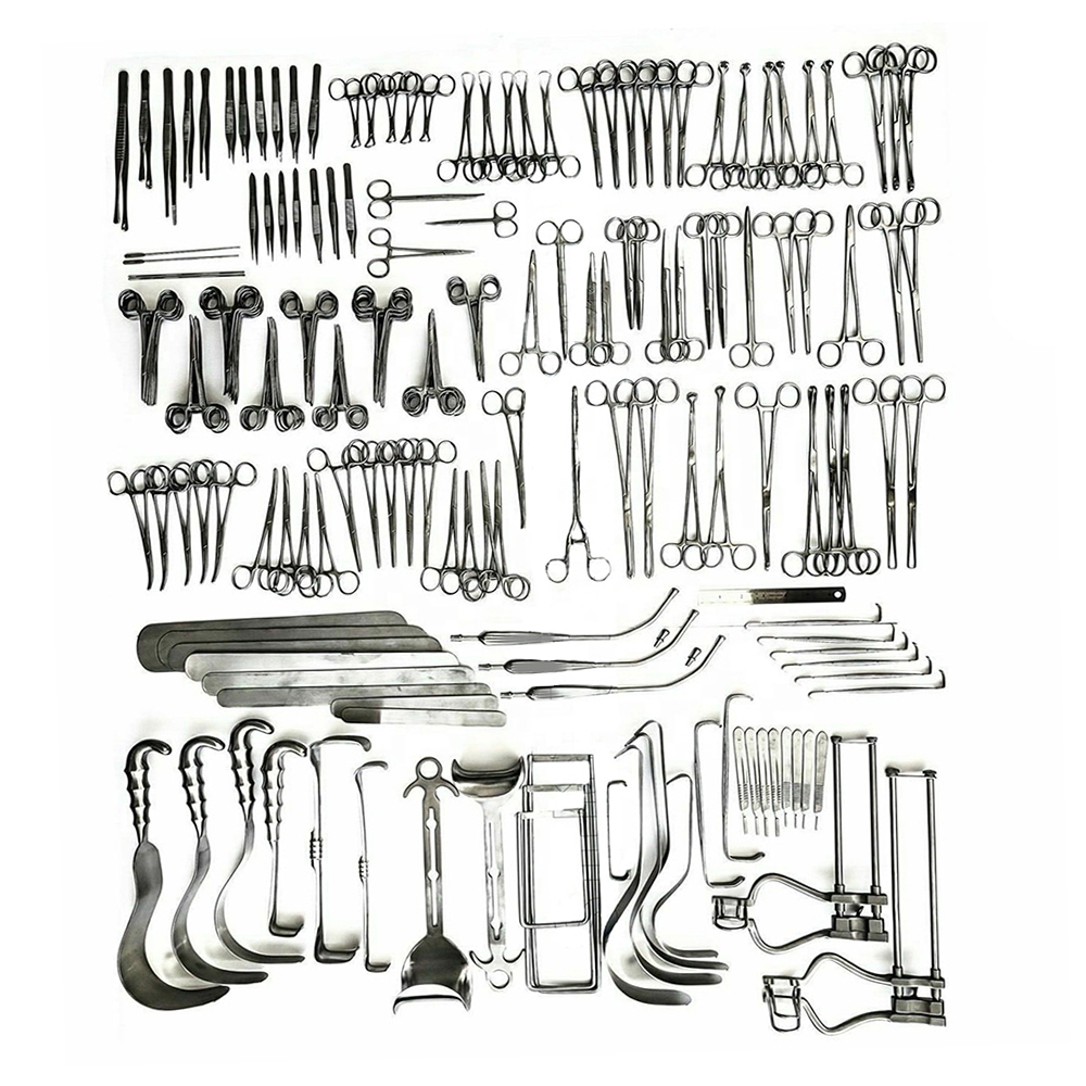 Laparotomy Surgical Instruments Set of 197 Pieces /Abdominal Surgery Equipment's