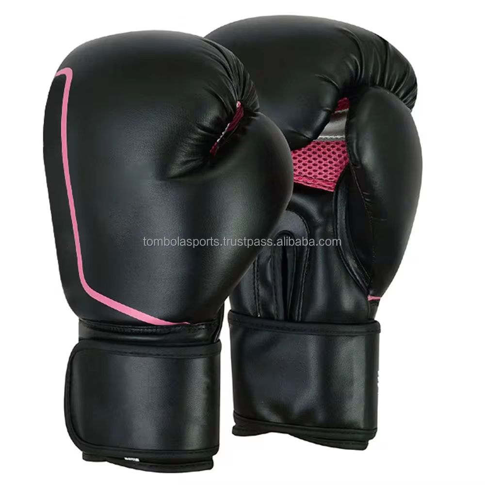 New arrival wholesale PU Leather boxing gloves Training artificial leather winning Boxing Gloves for kick boxing professional