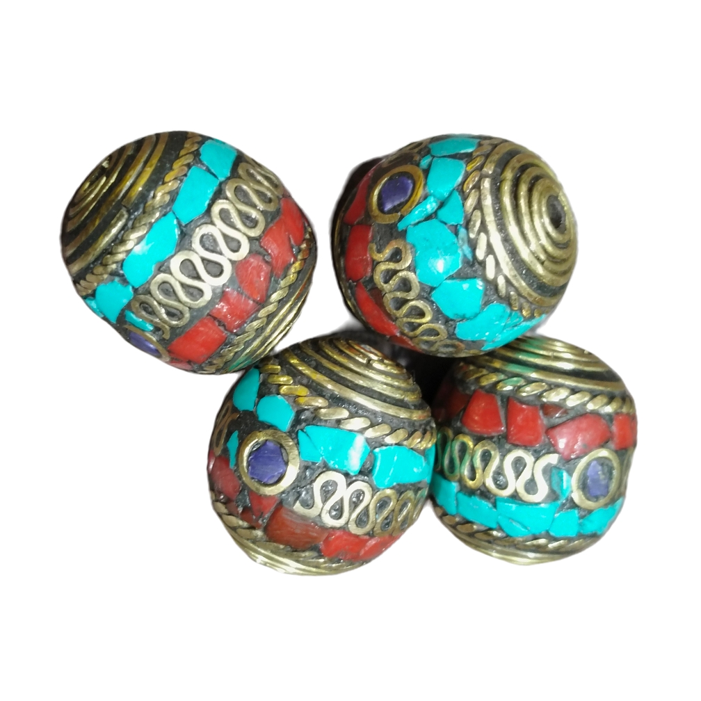 Brass Metal Shell Bone Coral Jewelry Beads