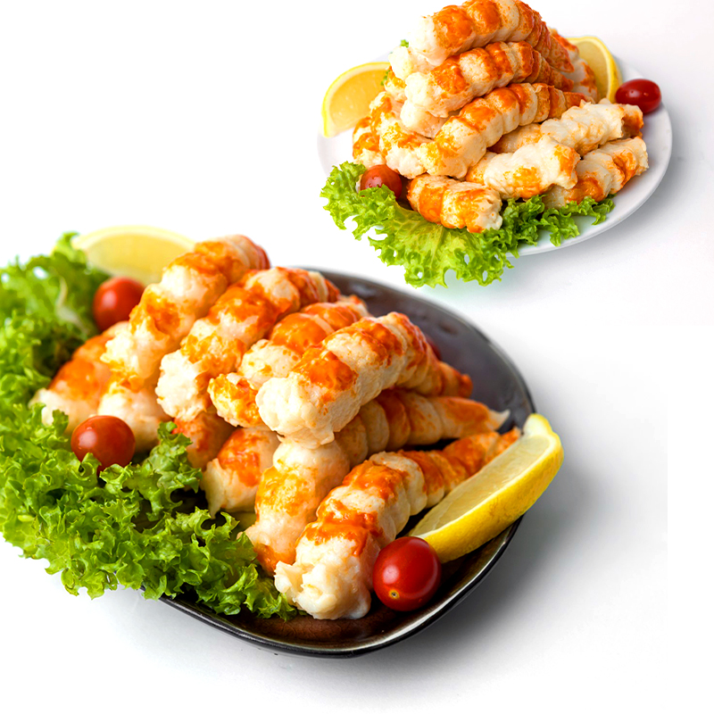 Оптовый Поставщик, сладкие и суккуленты Seapack Surimi Креветочный хвост (250 г x 40pkts/ctn) с удовлетворительным укусом