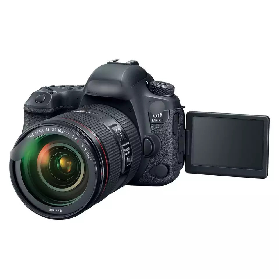 Верхний Выбор камеры 6D 5D Mark с аккумулятором для цифровой зеркальной камеры с EF 24-105 мм Высококачественный объектив с поддержкой Wi-Fi и комплектом