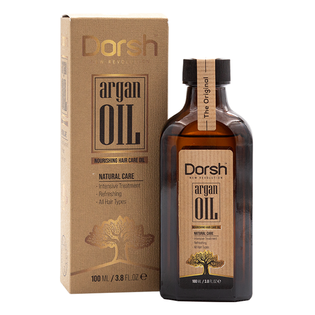 DORSH ARGAN OIL 100 ML Strong and Silky Hair Hair Care Product Premium Hair Oil - From Turkey