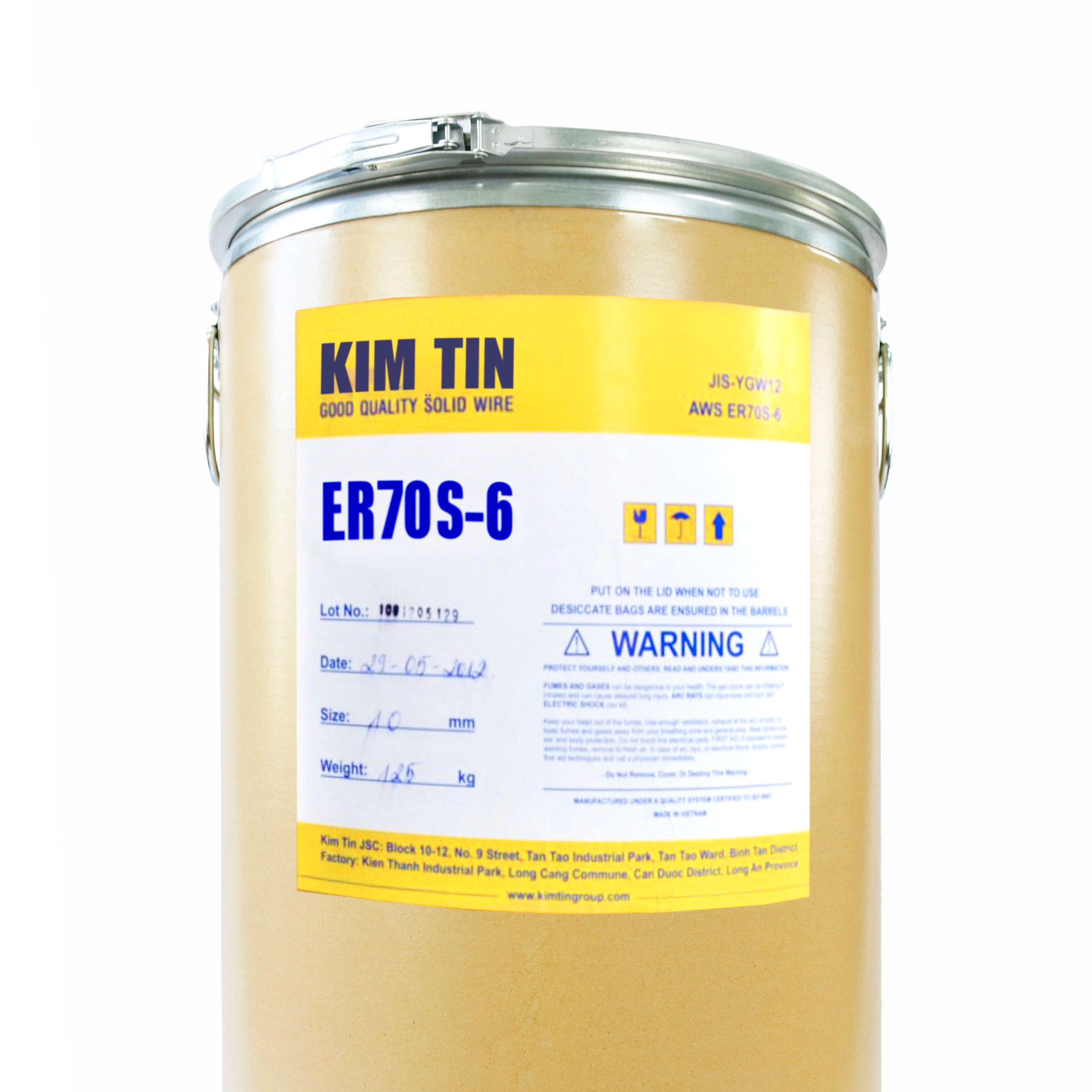 KIM TIN CO2 Welding Wire ER70S-6 SG2 0.8mm Diameter for MIG Welding and Soldering Available in Stainless Steel and Copper