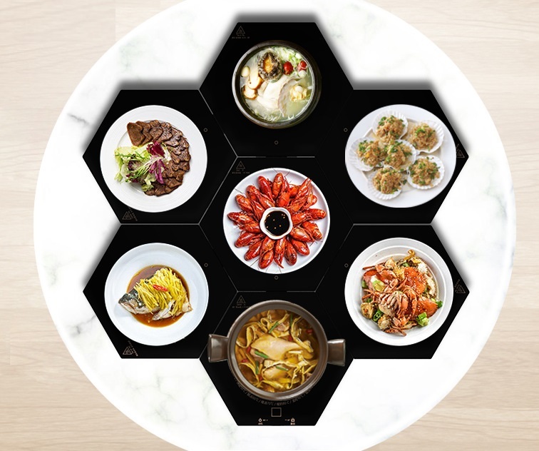 Warming Plate Multi-Functional Fabulous Dishes Heating up Appliance Insulation Board Splicing Winter Dining Table Heating Meal