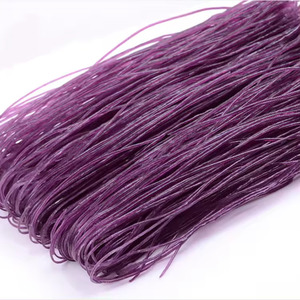 Purple Sweet Potato Rice Vermicelli Box Packaging Chewy Texture Gluten-free Grain Products Dry Rice Noodle For Home Cooking