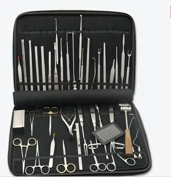 Medical ENT Ear Throat Nose Plastic Surgery Tools Surgical Stainless Steel Rhinoplasty Instruments Set of 40 Pieces CE ISO