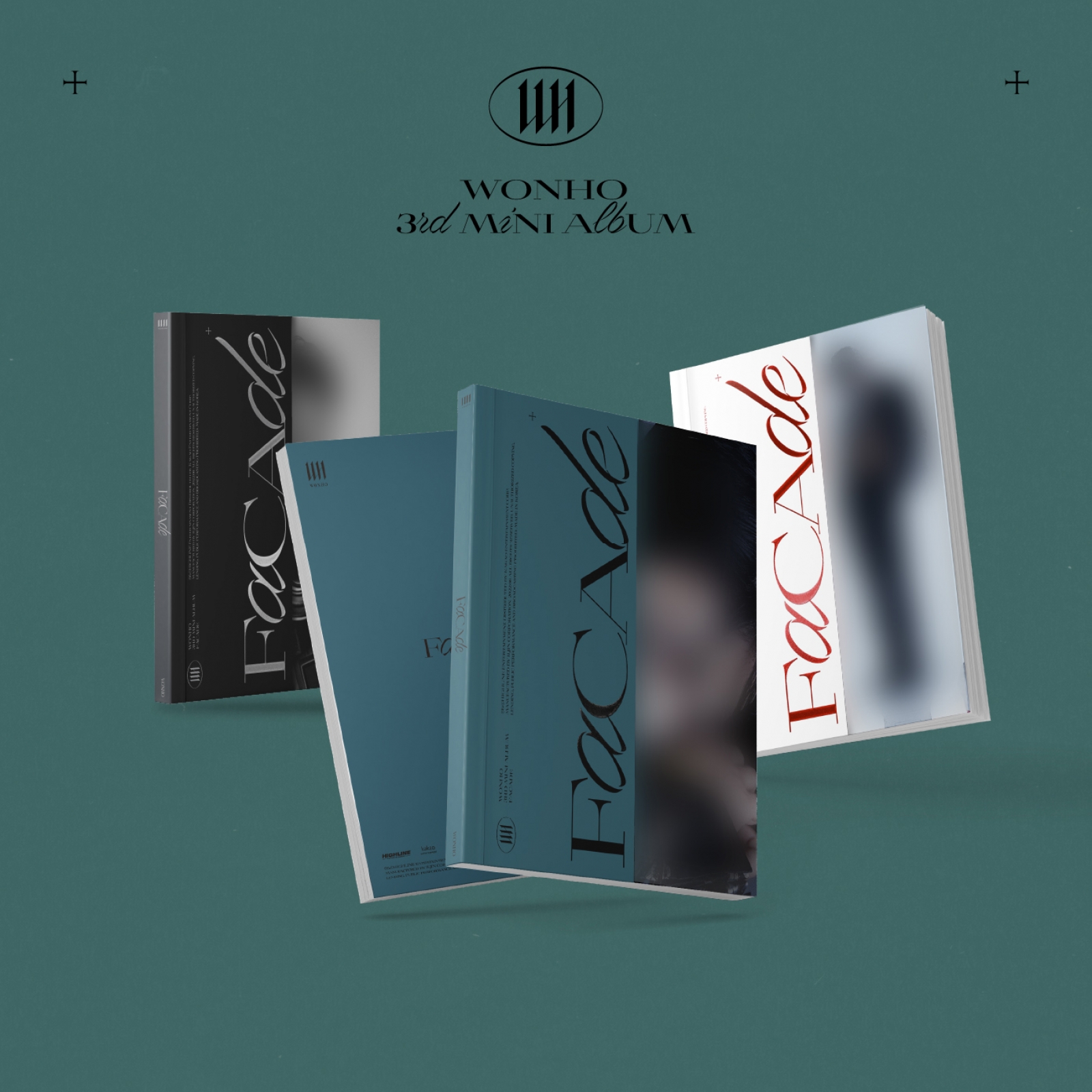 Оптовая продажа альбомов KPOP Корейская группа мальчиков WONHO 3-й мини-альбом фасад PHOHTO BOOK VER.