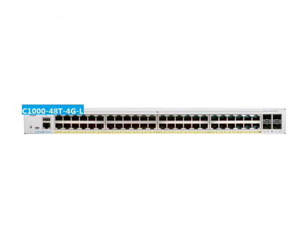 Горячая Распродажа C1000 48 электрических портов Gigabit Ethernet сетевой коммутатор C1000-48T-4G-L