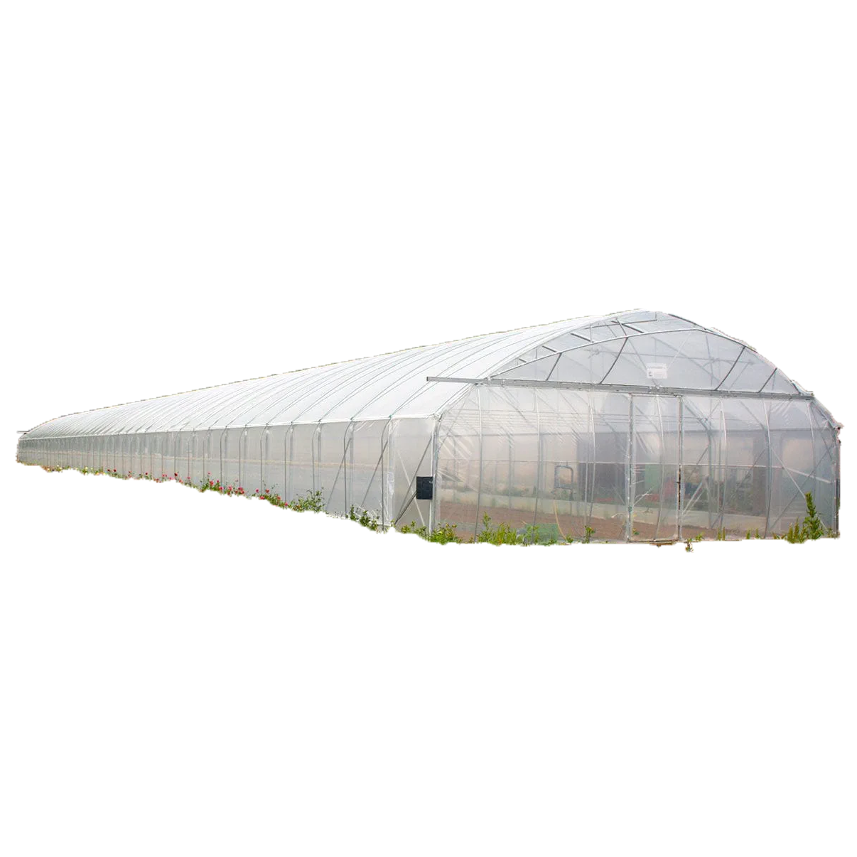 Oval greenhouse for growing tomatoes, strawberries, cucumbers and other vegetables greenhouse kit