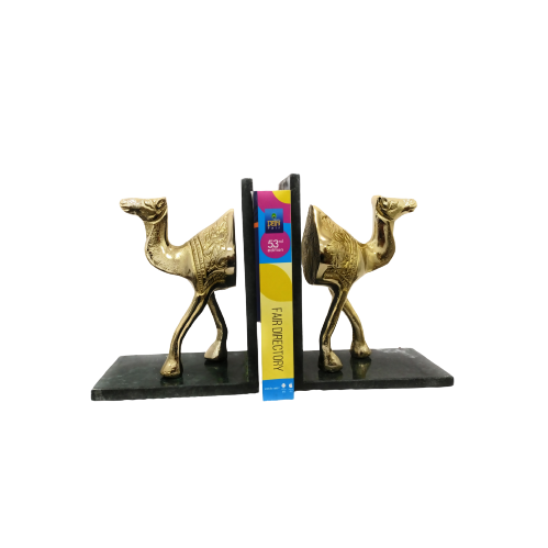 Высокопроизводительные металлические подставки для книг ручной работы для библиотечного стола декоративные предметы экспортное качество из Индии