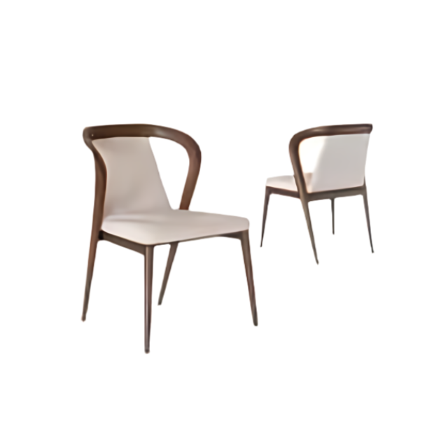 Best Quality Teak Wood Frame Nordic Italian Solid Wood Dining Room Restaurant Chairs For Hotel Mall and Apartment from Indonesia