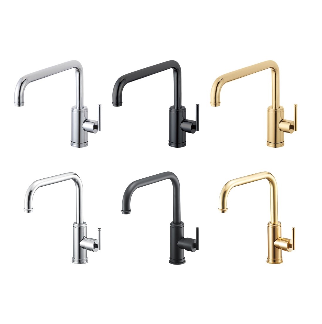 Sanitary Ware Hand Wash Taps Sets Kitchen Golden Bathroom Faucet