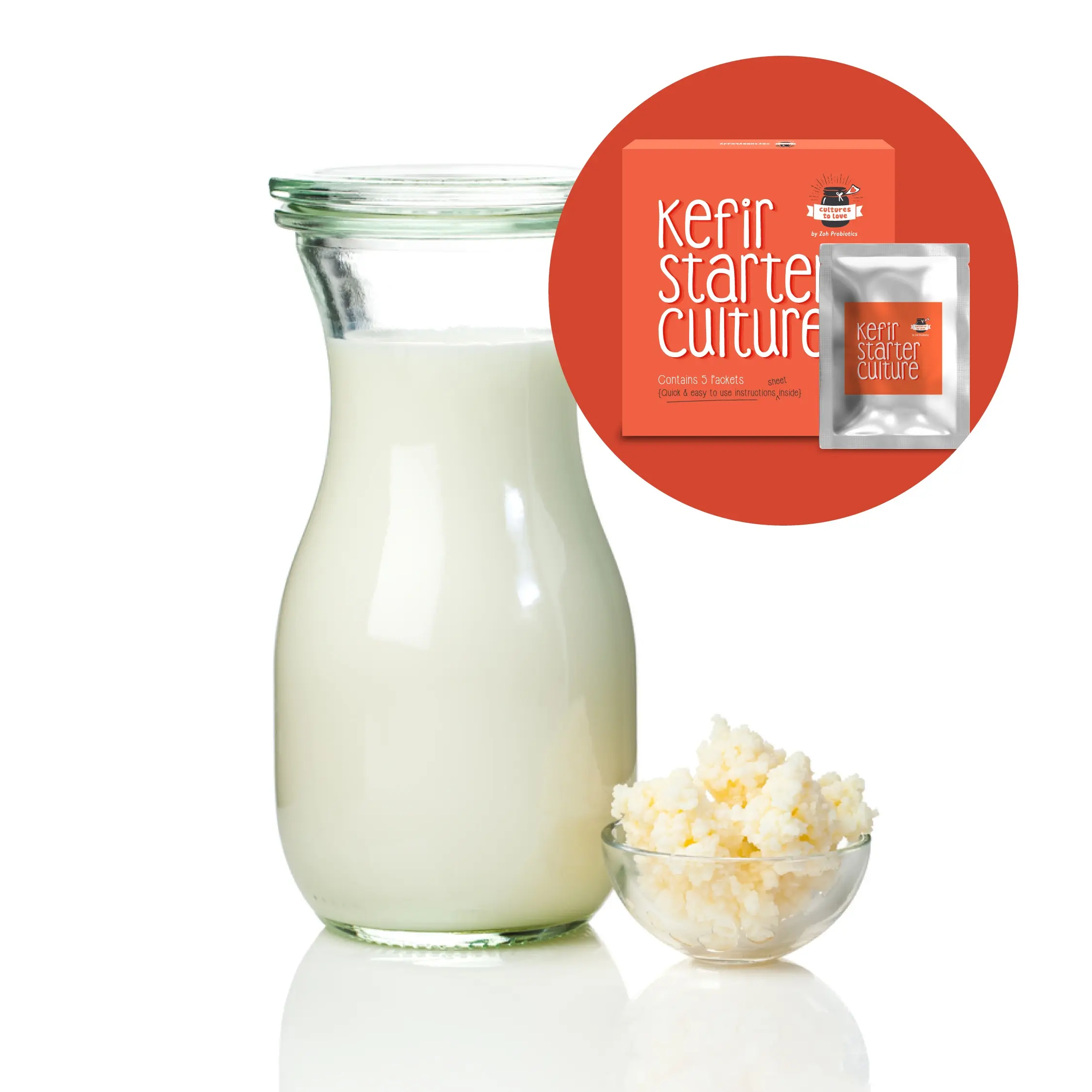 Best Selling Probiotic Culture Starter Kefir for Controlling Health Issues Available for Bulk Export from Indian Manufacturer