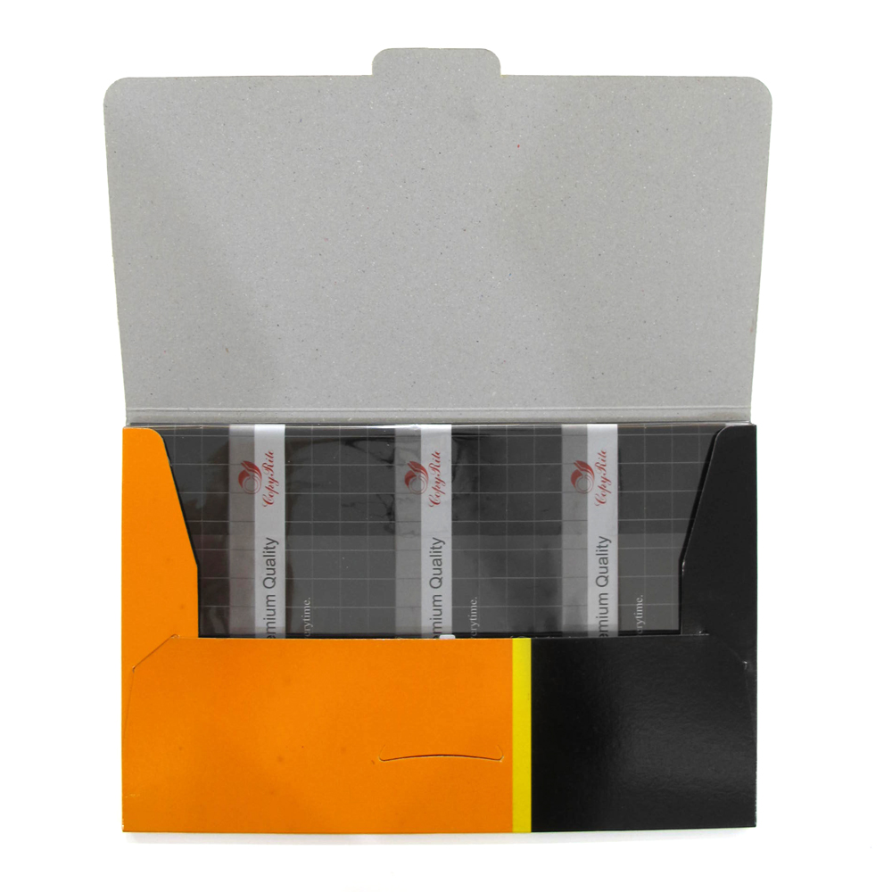 Черная пленка Carbon 21x33 см.-80 листов/коробка из таиланда для счетов-фактур и документов с прозрачными и четкими копиями