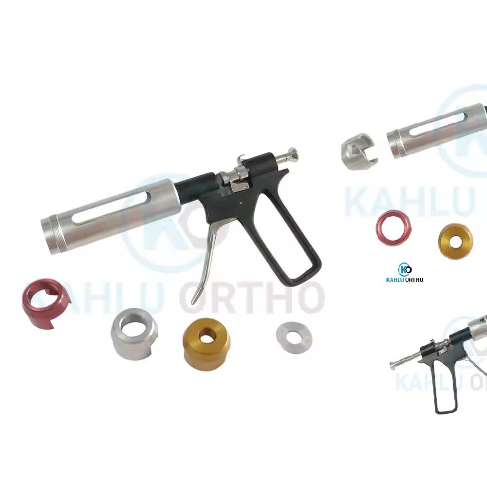 Liposuction Fat Injection Gun With Accessories Surgical Instruments Injection Gun by KAHLU ORTHOPEDIC