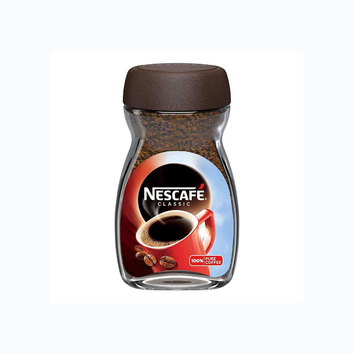 Original Grade Nescafe Classic/Pure Instant Coffee Blended Maca Chocolate and Nut Flavors in Bulk Box and Bottle Packaging