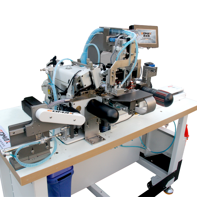High Quality SOMAX SM-06 Rib Bottom Attaching Apparel Machinery Automatic Sewing Machines