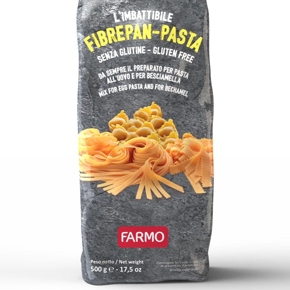 Лучшая итальянская качественная паста Fibrepan Mix 500 г без глютена для супермаркета