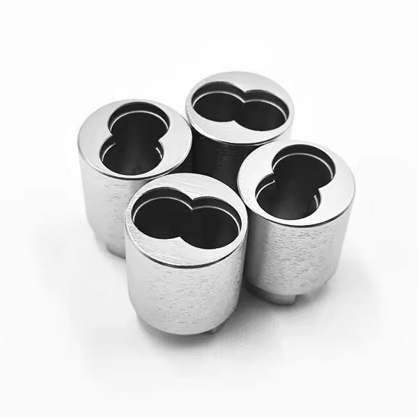 CNC Machining Zinc Alloy Lock Accessories Electroplating Chromium Drawing Process