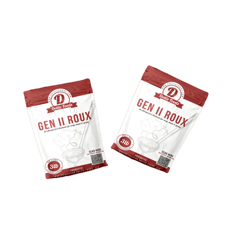 Порошок Dottie Foods GEN ll Red, 3 фунта, упакован в полимерную упаковку насыпью, супы и соусы, помогает поддерживать уровень сахара в крови