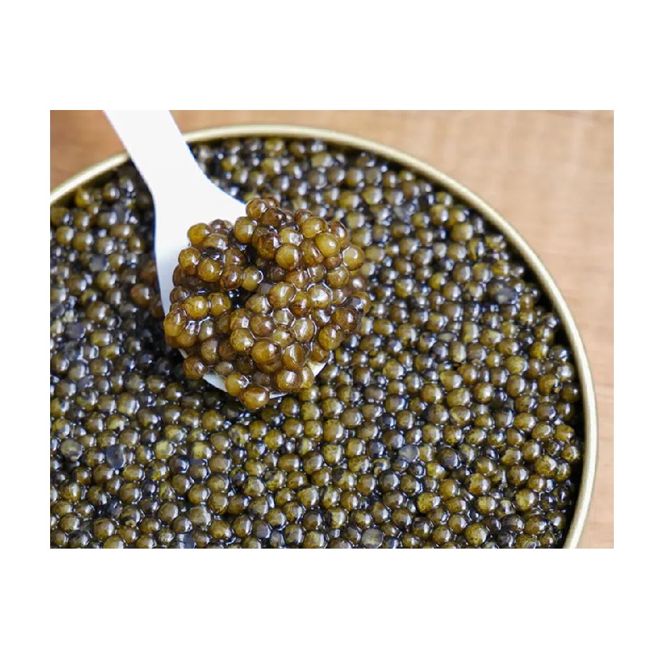 Top Quality Caviar 57g Sturgeon Caviar Black Caviar Canned for Food Sturgeon Fish Roe Salt Instant Food