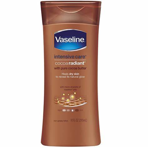 Vaseline Intensive Body Lotion Cocoa Radiant 10 Oz