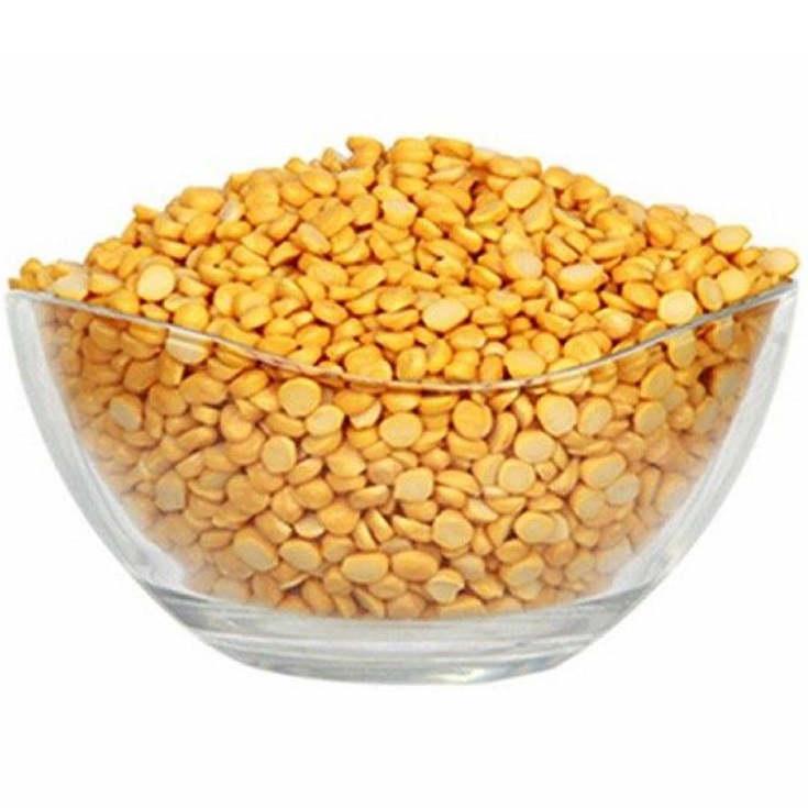 Chana Dal, нут, разделенная линза,