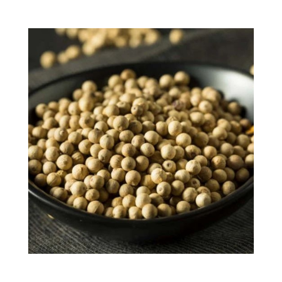 Newest Crop Seasoning White Dried Pepper Raw Processed Powder Spice Oil Salt Including Turmeric Black Pepper Pepper White