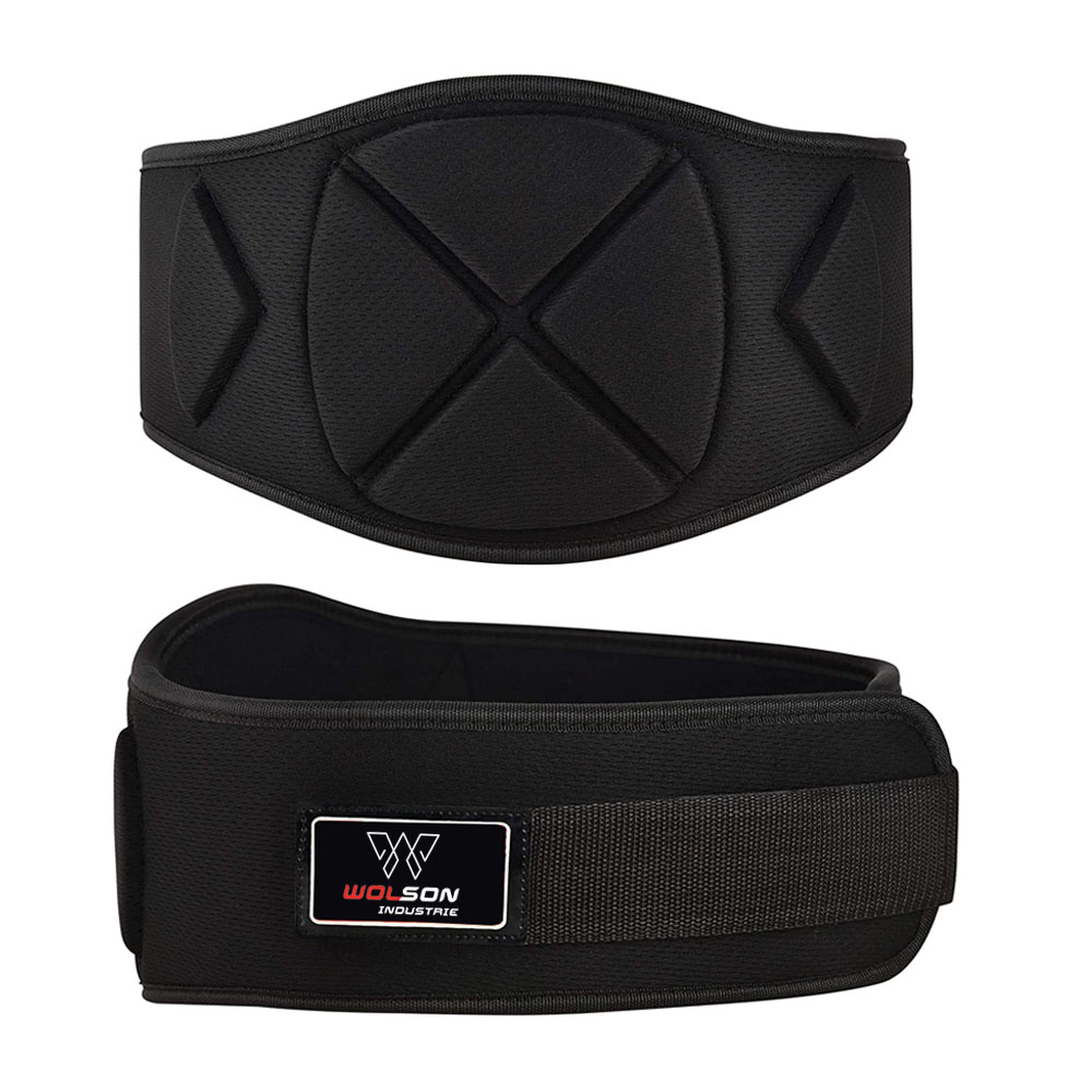 Neoprene Gym Weightlifting Training Belt Weight Lifting Belt For Power Training Back Support Belt Waist Support Neoprene Sweat