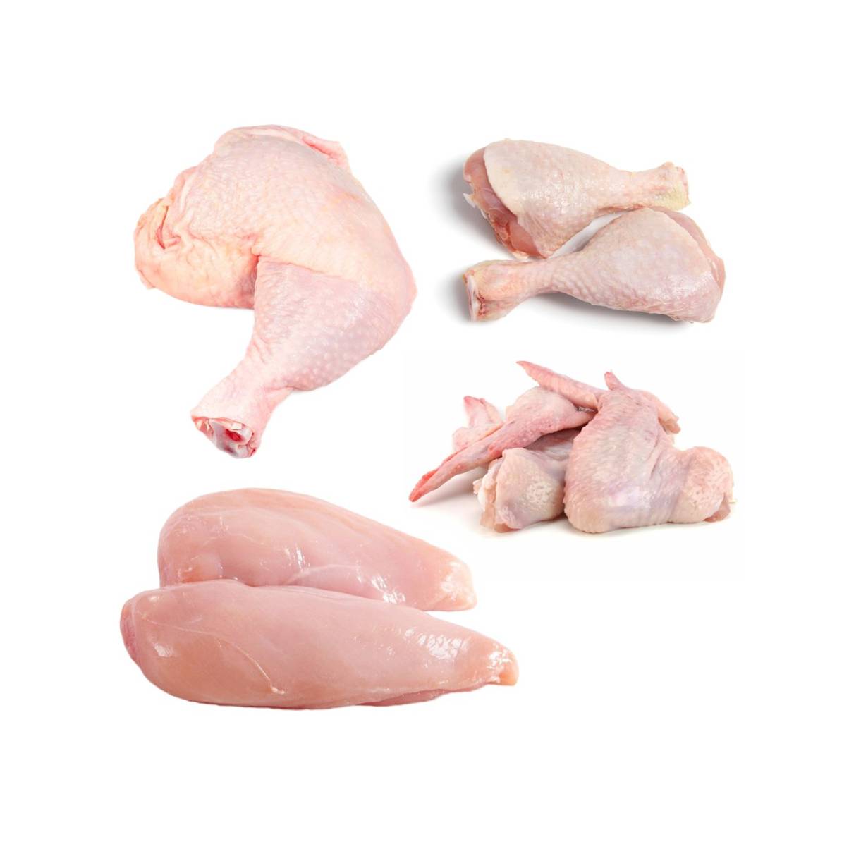 Высококачественные Халяльные вакуумные упаковочные продукты от производителя, замороженная куриная барабанная палочка, крылья для корма