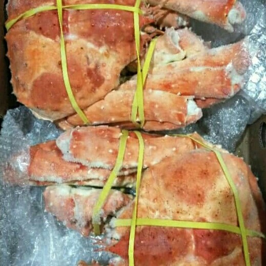 Цельный Королевский размер, замороженный морской Краб/красный краб из морепродуктов