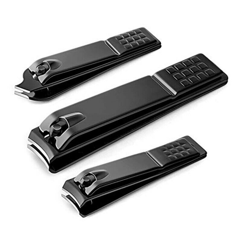 Most Demanding Black Color Carbon Steel Professional Nail Cutter Best Selling Hand & Toe Manicure Pedicure Nail Cutters