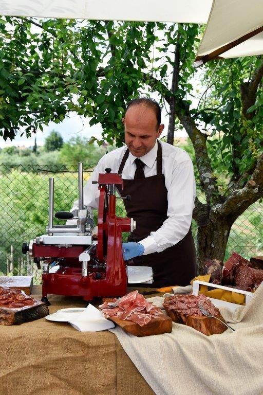 Made In Italy Tuscan Pork meat Seasoned Capocollo Sliced Vacuum Sealed Gr.300 Cured meat