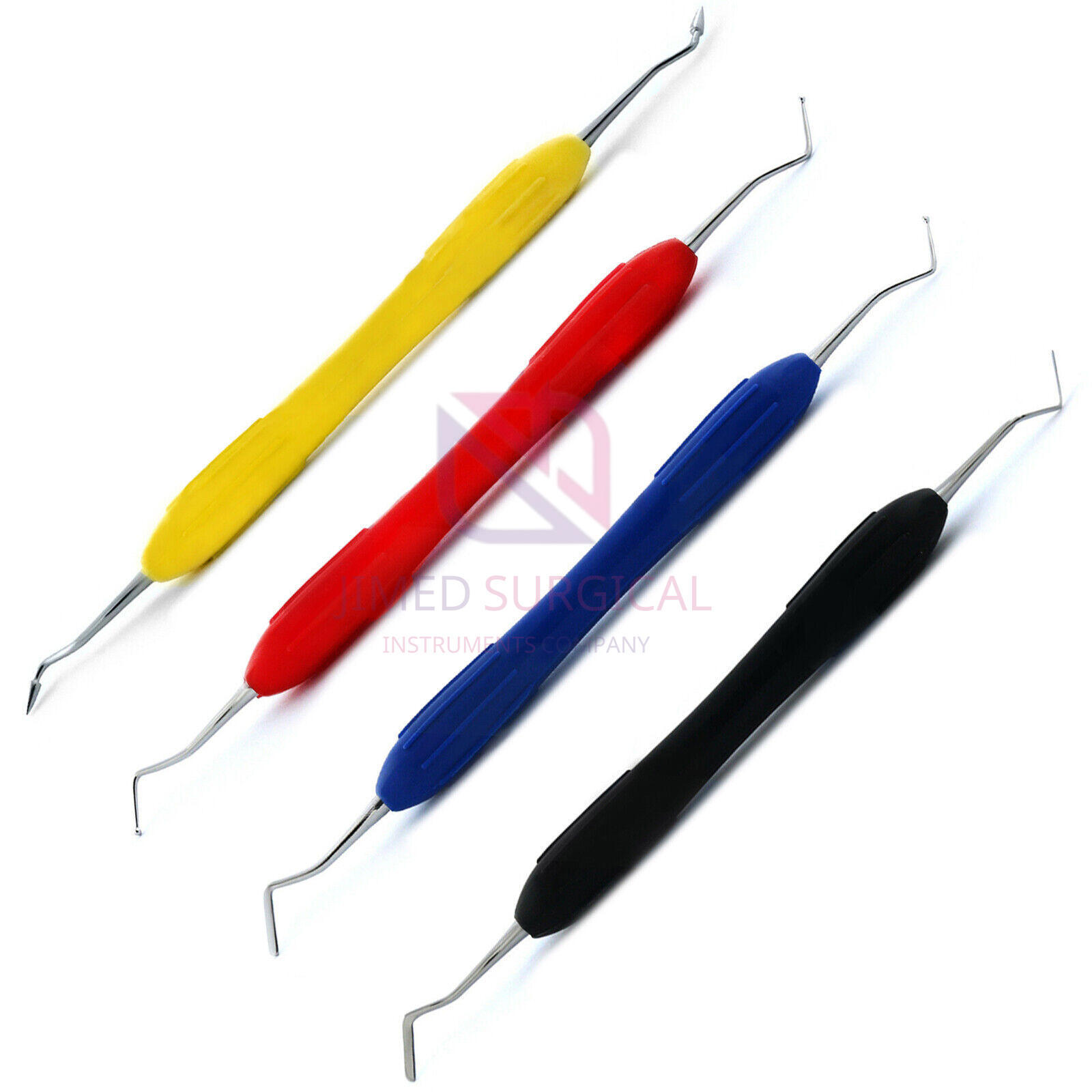 Top Quality Professional Set of 4 Composite Dental Instruments for Contouring & Restoration Cleaning & Filling Teeth Equipments