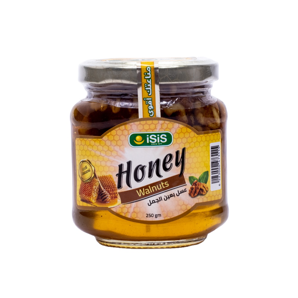 Мед с грецкими орехами, 250 г, органические медовые жидкие продукты, 100% натуральные для оптовой продажи, банка с Каменкой, срок годности 2 года