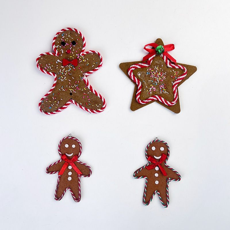 Christmas Decorations Outdoor Gingerbread Christmas Tree Picks Ornaments