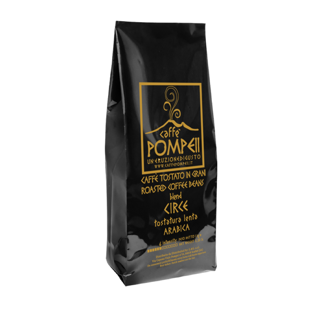 Итальянский Эспрессо жареные кофейные зерна CIRCE ARABICA 500 г в сумке-итальянский кофе