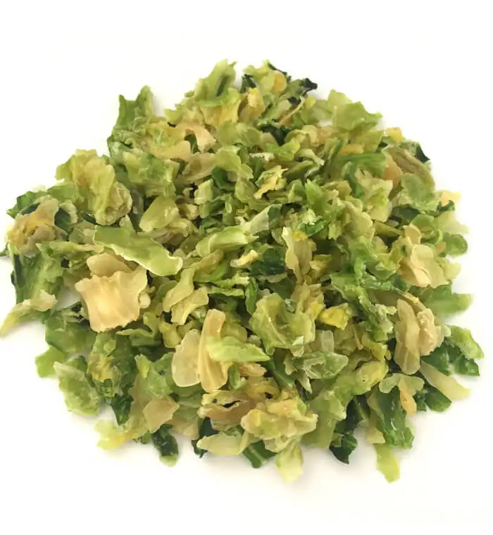 High Quality Green Vegetable Dehydrated Vietnam Cabbage Akina