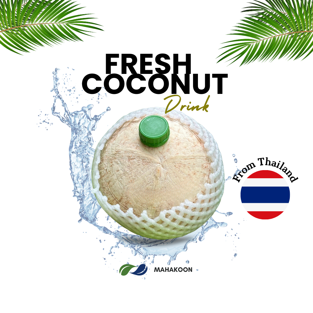 Premium Fresh Coconut From Thailand Sweet Organic Fresh Coconut Premium Quality From Thailand Best Seller Ready to Drink
