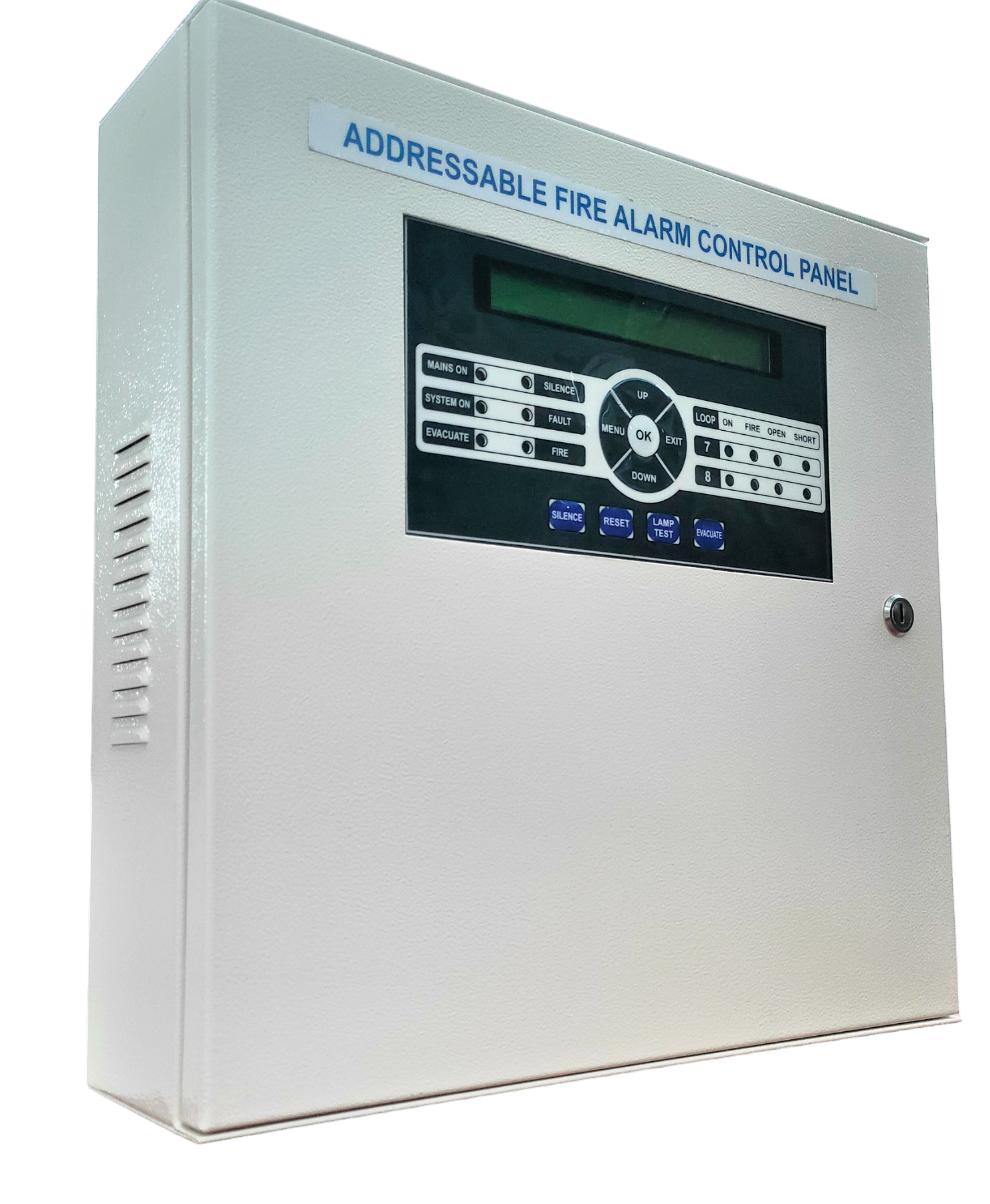 Top Quality 1 Loop Addressable panel Fire Alarm Control System 2 Wire Smoke Detector