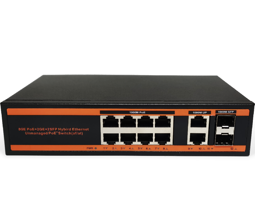 OEM/ODM 48v сеть Ethernet Fiber 2 Sfp 10/100/1000m полный гигабитный управляемый 4 8 16 24 48 порт PoE коммутатор для CCTV